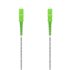 A152-0496 Cable de fibra óptica e InfiniBand 5 m SC Blanco