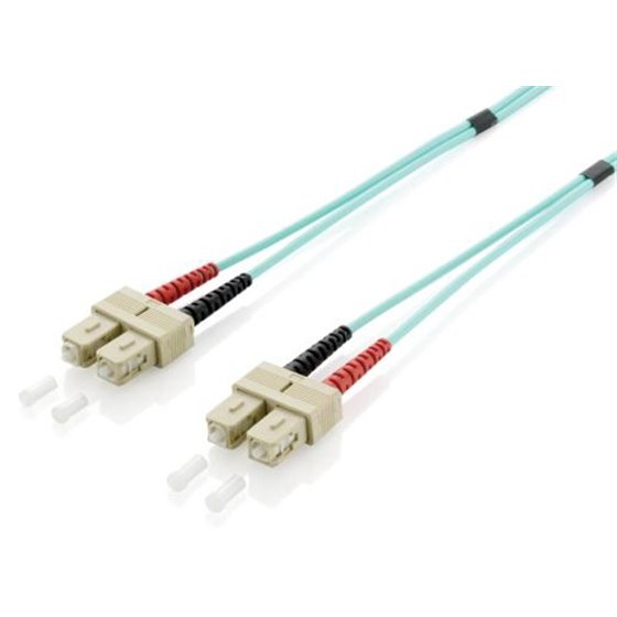 255326 Cable de fibra óptica e InfiniBand 10 m SC Turquesa