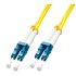 47453 Cable de fibra óptica e InfiniBand 5 m LC Azul, Blanco, Amarillo