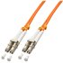 46481 cable de fibra optica 2 m LC OM2 Naranja
