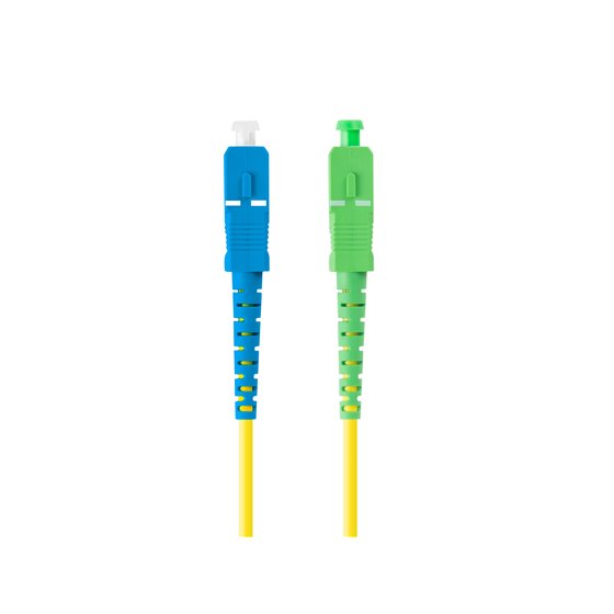 FO-SASU-SS21-0010-YE cable de fibra optica 1 m SC G.657.A1 Amarillo