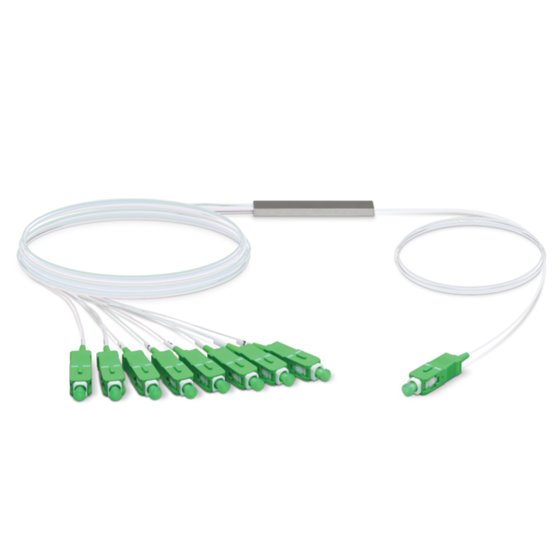 UF-SPLITTER-8 cable de fibra optica 4,06 m SC 8x SC Blanco