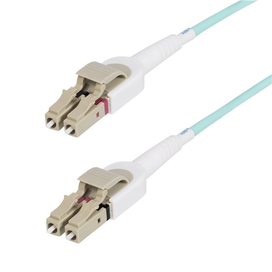 Cable de Fibra Óptica Multimodo Conmutable LC a LC (UPC) OM4 de 5m - 50/125µm - Redes de 100G - Low Insertion Loss - LSZH - Conm