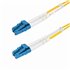 Cable de Fibra Óptica Dúplex LC a LC (UPC) OS2 Monomodo de 3m - 9/125µm - 100G - Resistente a Dobleces - Low Insertion Loss - Ca