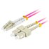 FO-LUSU-MD41-0020-VT Cable de fibra óptica e InfiniBand 2 m 2x LC 2x SC LC/SC Rosa