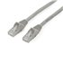 Cable de 2m Gris de Red Gigabit Cat6 Ethernet RJ45 sin Enganche - Snagless
