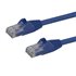 Cable de Red Ethernet Snagless Sin Enganches Cat 6 Cat6 Gigabit 0,5m - Azul