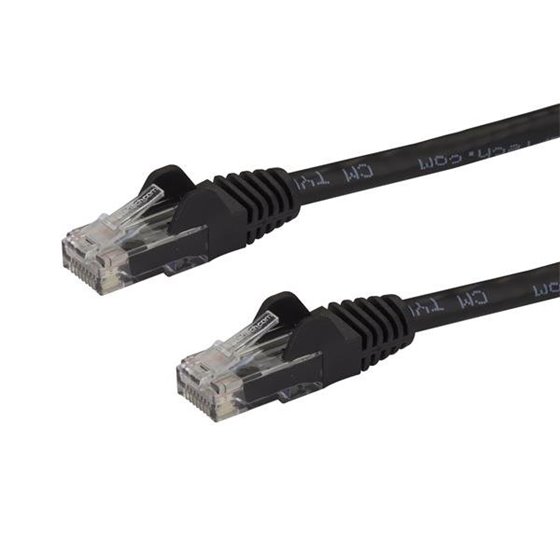 Cable de Red Ethernet Snagless Sin Enganches Cat 6 Cat6 Gigabit 5m - Negro