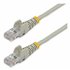 Cable de 2m Gris de Red Fast Ethernet Cat5e RJ45 sin Enganche - Cable Patch Snagless