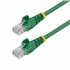 Cable de 1m Verde de Red Fast Ethernet Cat5e RJ45 sin Enganche - Cable Patch Snagless