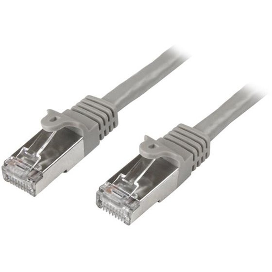 Cable de 1m de Red Cat6 Ethernet Gigabit Blindado SFTP - Gris