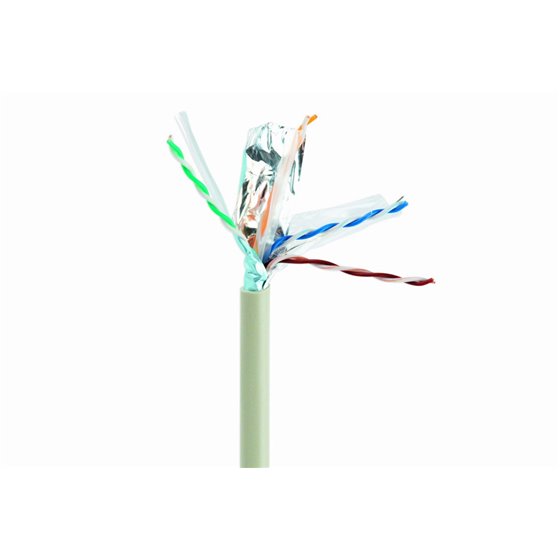 305m Cat6 FTP cable de red Gris F/UTP (FTP)