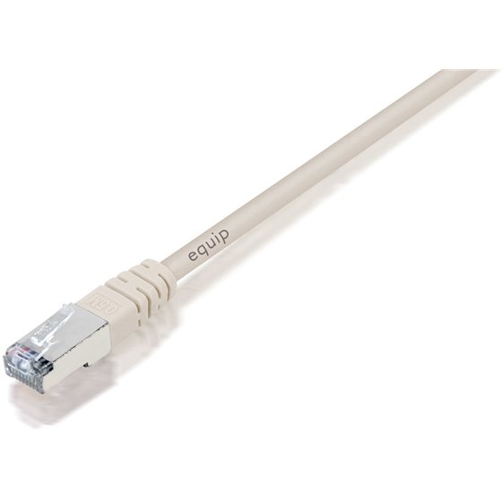 225410 cable de red Beige 1 m Cat5e F/UTP (FTP)