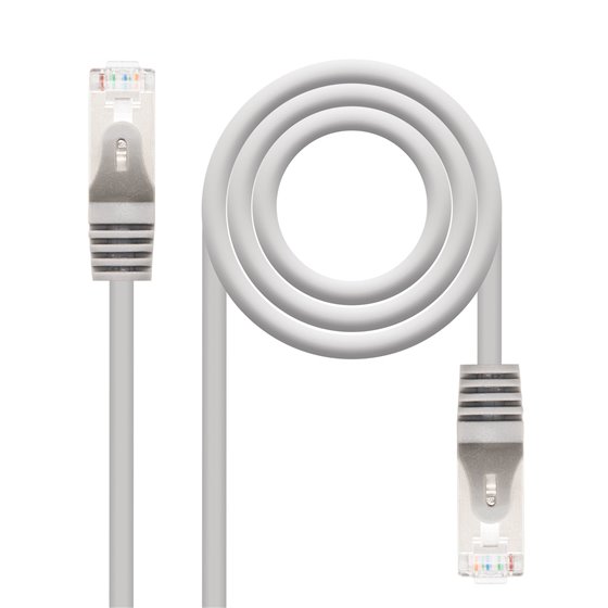 10m Cat6e cable de red Gris F/UTP (FTP)