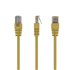 PP12-1M/Y cable de red Amarillo Cat5e U/UTP (UTP)