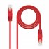 10.20.0401-R cable de red Rojo 1 m Cat6e U/UTP (UTP)