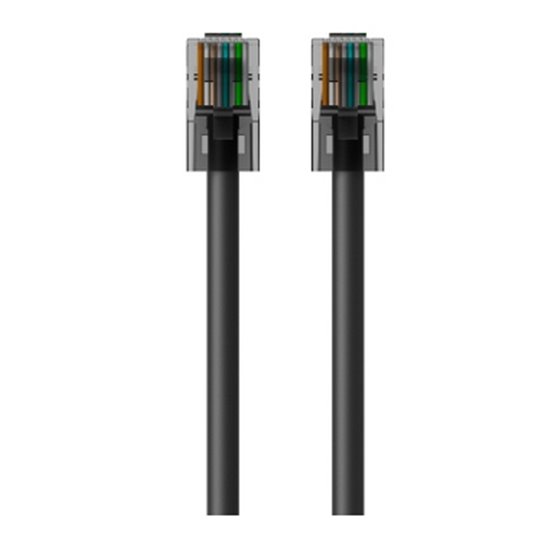 RJ45-RJ45, Cat6, 10m cable de red Negro