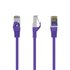 RJ45/RJ45 Cat6 0.5m cable de red Púrpura 0,5 m F/UTP (FTP)
