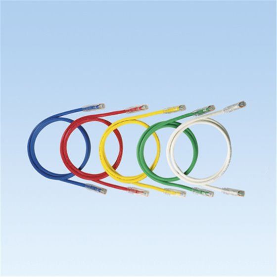 Category 6 UTP Patch Cord for Use with NetKey Category 6 Components cable de red Blanco 1 m