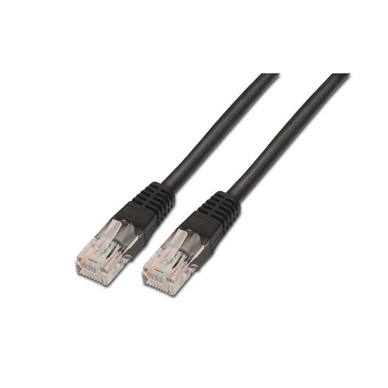 A133-0202 cable de red Negro 0,5 m Cat5e U/UTP (UTP)
