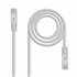 Cable de red latiguillo RJ45 LSZH Cat.6A UTP AWG24, Gris, 2.0 m