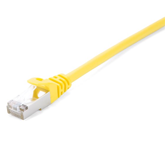 Cable de red blindado CAT6 STP 03M Amarillo