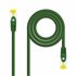 Cable de red latiguillo RJ45 LSZH Cat.6A SFTP AWG26, Verde, 1.0 m