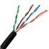 A133-0212 cable de red Negro 100 m Cat5e U/UTP (UTP)