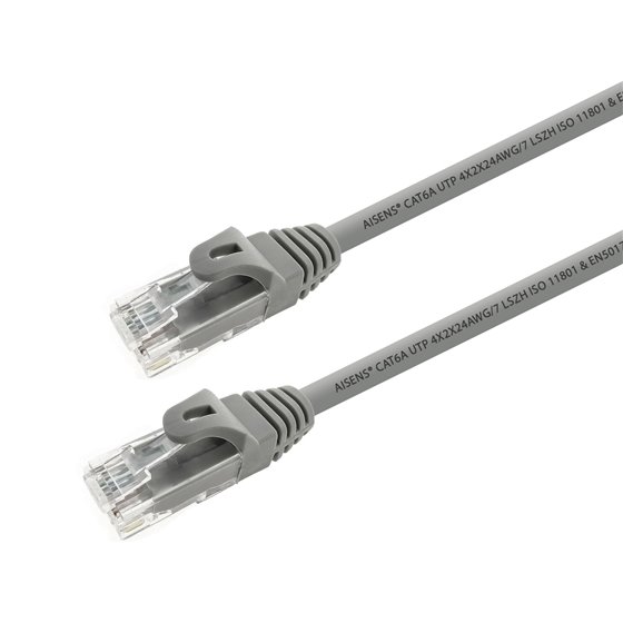A145-0327 cable de red Gris 2 m Cat6a U/UTP (UTP)