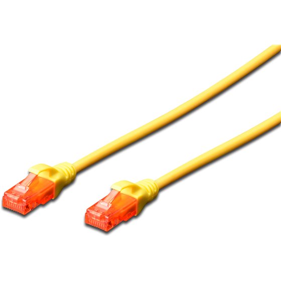 IM1029 cable de red Amarillo 5 m Cat6 U/UTP (UTP)