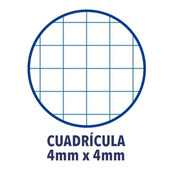 Bloc Bolsillo TAURO Extra 16º 80 Hojas 80 g. Cuadrícula 4 mm.
