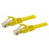 Cable de 1,5m Cat6 Ethernet de Red Amarillo - RJ45 sin Enganches - 24AWG