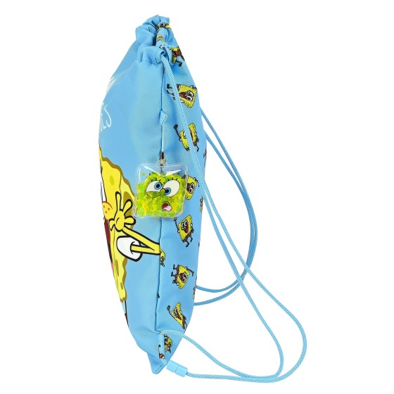 Saco Mochila BOB ESPONJA Positive Vibes 26 x 34 cm.