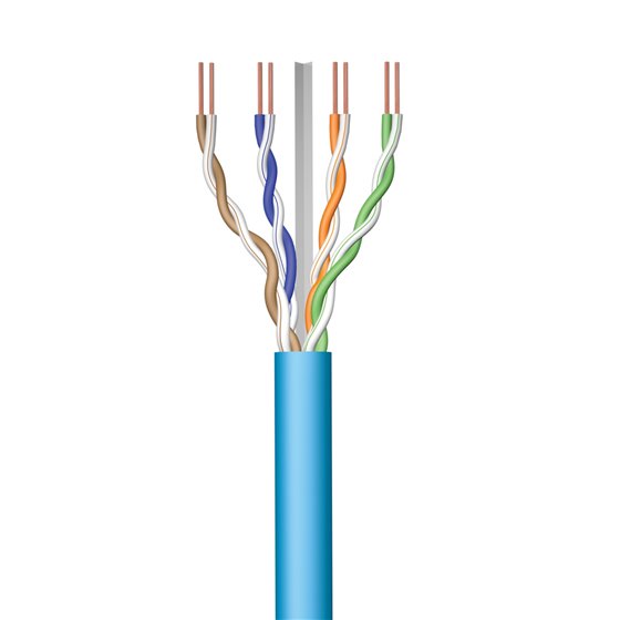 IM1223 cable de red Azul 100 m Cat6a U/UTP (UTP)