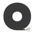 Cable de Red Exterior Impermeable RJ45 Cat.6 UTP Rígido CCA AWG23, Negro, 100M