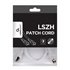 PP6A-LSZHCU-W-0.5M cable de red Blanco 0,5 m Cat6a S/FTP (S-STP)