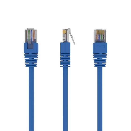 PP12-5M/B cable de red Azul Cat5e
