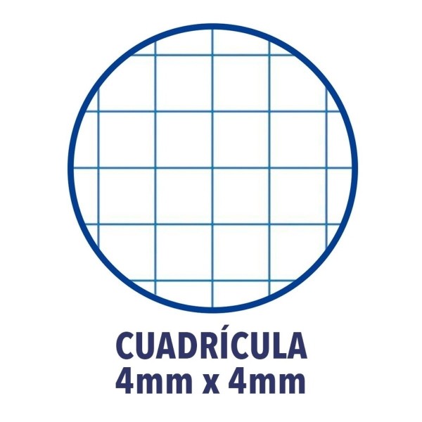 Bloc Bolsillo TAURO Extra 8º 80 Hojas 80 g. Cuadrícula 4 mm.