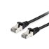 606105 cable de red Negro 3 m Cat6a S/FTP (S-STP)