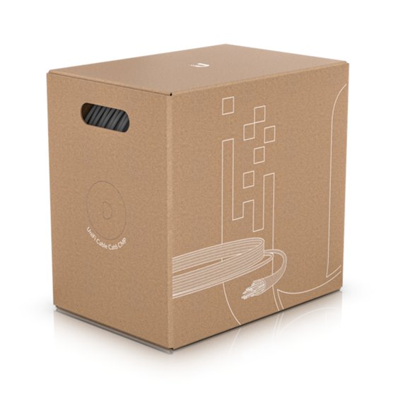 U-Cable-C6-CMP cable de red Blanco 305 m Cat6 U/UTP (UTP)