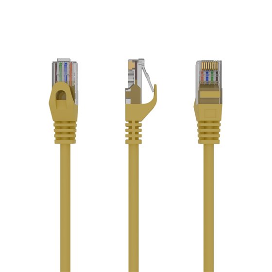 PP6U-3M cable de red Amarillo Cat6 U/UTP (UTP)