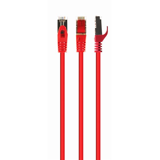 PP6A-LSZHCU-R-0.5M cable de red Rojo 0,5 m Cat6a S/FTP (S-STP)