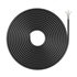 Cable de Red Exterior Impermeable RJ45 Cat.6 UTP Rígido CCA AWG23, Negro, 305M