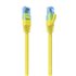Cable De Red Latiguillo RJ45 Cat.6 UTP AWG26 CCA, Amarillo, 0.75 m