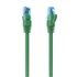 Cable De Red Latiguillo RJ45 Cat.6 UTP AWG26 CCA, Verde, 1.0 m