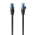 Cable De Red Latiguillo RJ45 Cat.6 UTP AWG26 CCA, Negro, 4.0 m