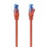 Cable De Red Latiguillo RJ45 Cat.6 UTP AWG26 CCA, Rojo, 5.0 m