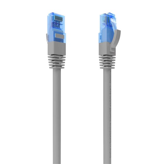 Cable De Red Latiguillo RJ45 Cat.6 UTP AWG26 CCA, Gris, 4.0 m
