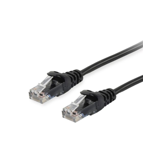 603151 cable de red Negro 0,15 m Cat6a U/UTP (UTP)