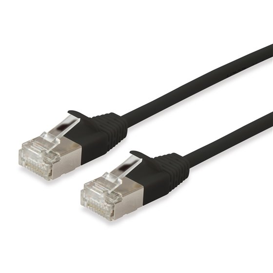606125 cable de red Negro 2 m Cat6a F/FTP (FFTP)